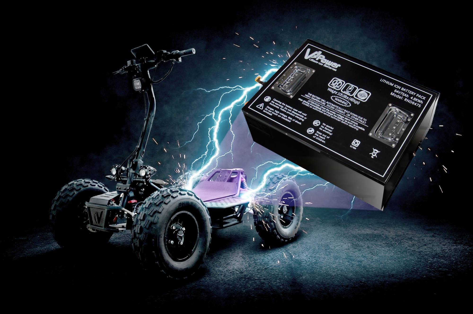 75Ah ATV Battery